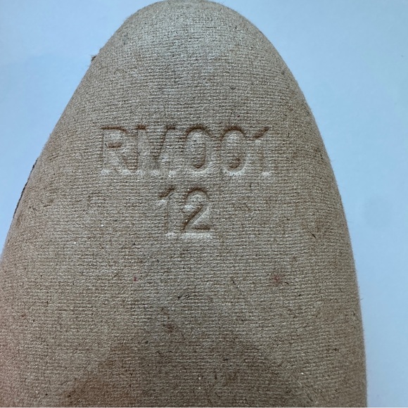 Rothy's Two-Tone Knit Ballet Flats in Pink and Coral Blue Trim Size W12 - Picture 9 of 10